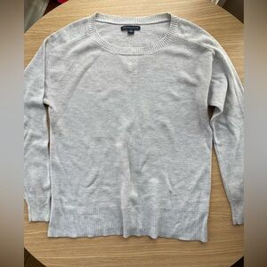 American Eagle Knit Grey Sweater Size S